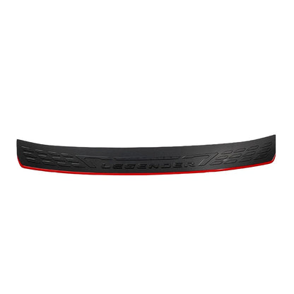 Black Rear Bumper Step Door Scuff Plate for Toyota Fortuner (2015-2022)