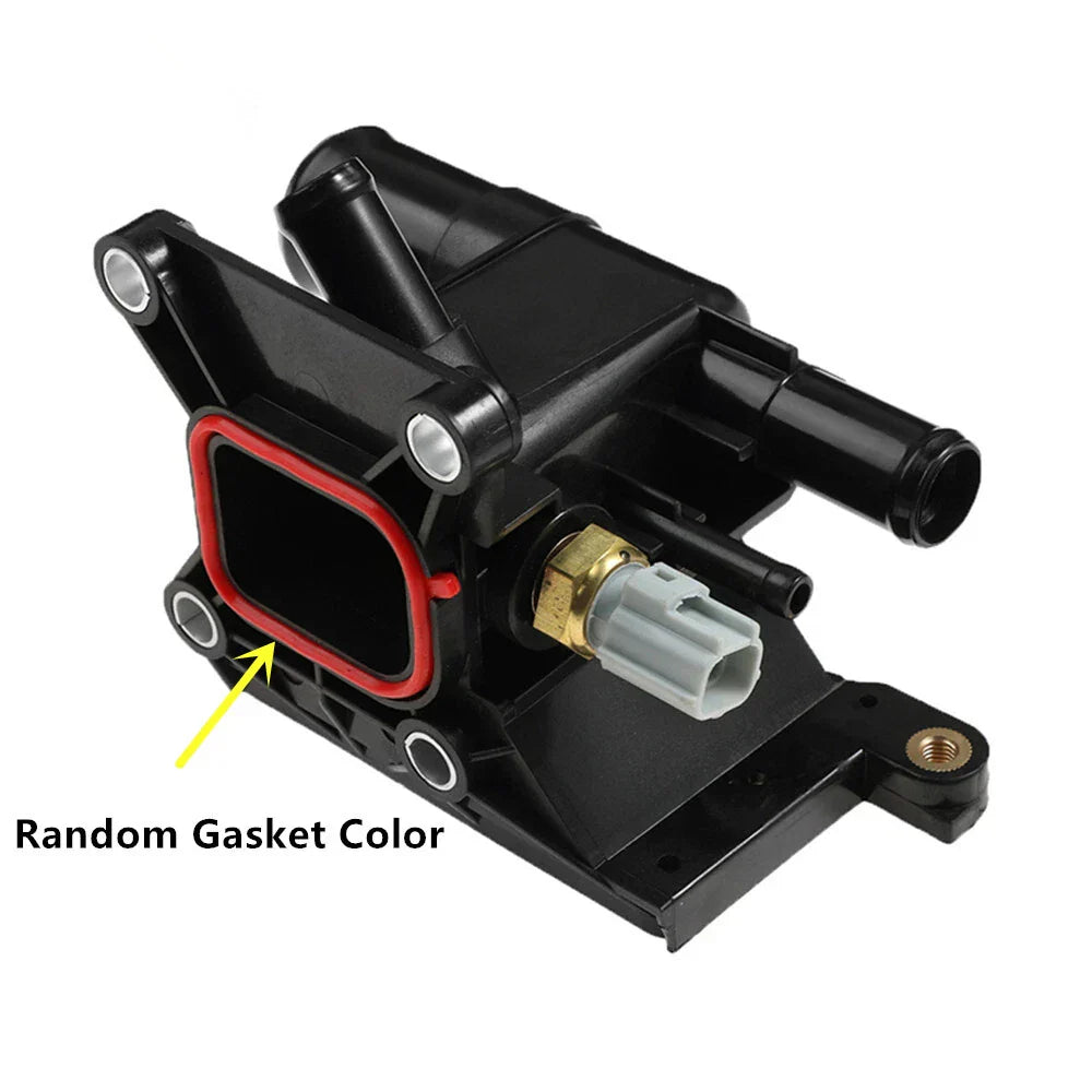Engine Coolant Thermostat Housing Water Outlet for Mazda 3 5 6 (2004-2013)