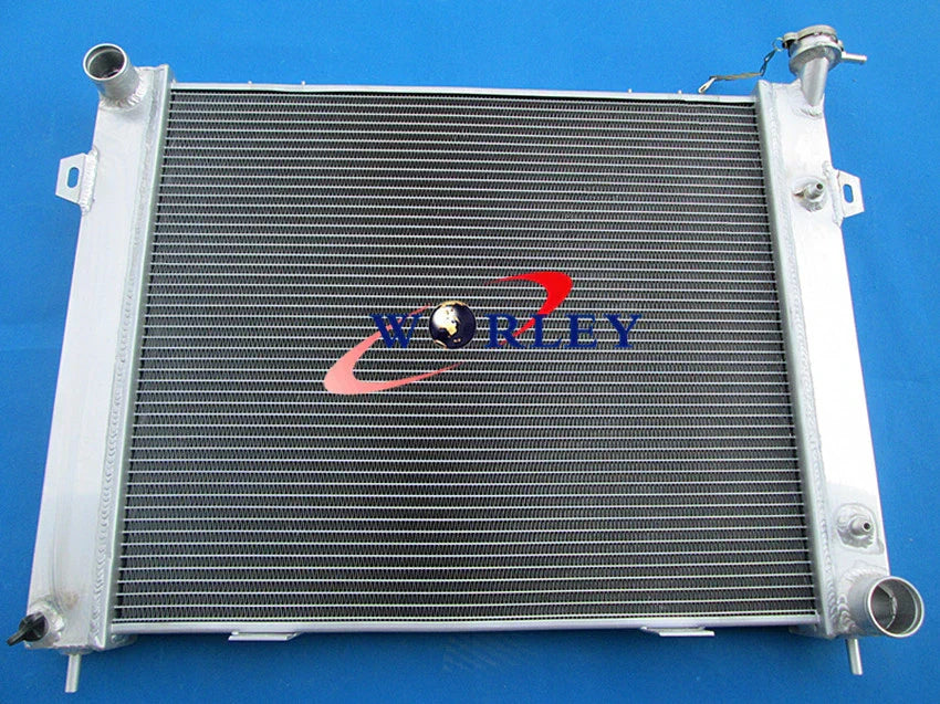 Aluminum Radiator + Fan for Jeep Grand Cherokee 5.2L V8 (1993-1997)