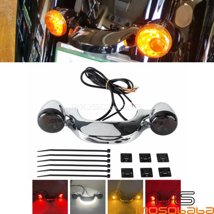 Rear LED Turn Signal Brake Run Light for Harley Touring Road Glide (2014-2023)