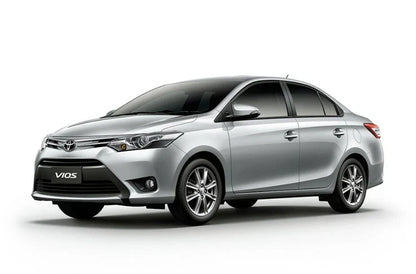 Chrome Side Vent Door Cover Trim for Toyota Hilux Fortuner Yaris Vios (2012-2015)