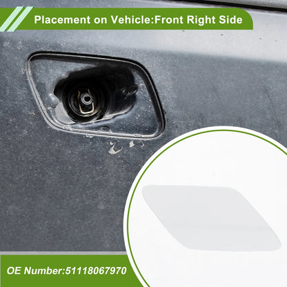 Front Right Washer Nozzle Cover for BMW 320i (2013-2018)