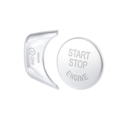 Engine Start Stop Switch Button Cover Set for BMW 5 Series 7 Series