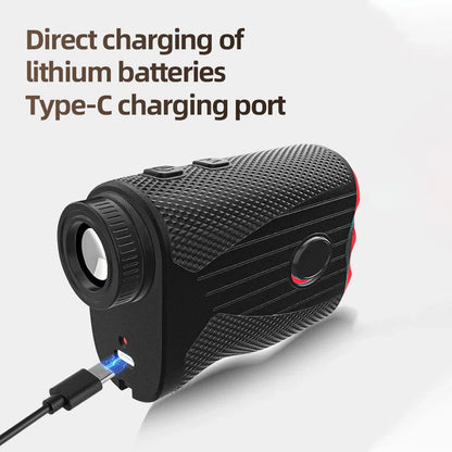 1200 Yards 7X Golf Slope Rangefinder Laser Precision USB Charging