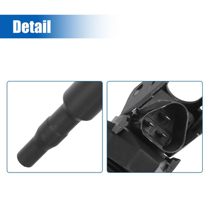 Ignition Coil for BMW Plastic Metal Rubber Black