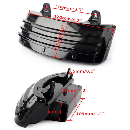 Tri-Bar LED Rear Tail Light for Harley Street Glide (2014-2019)