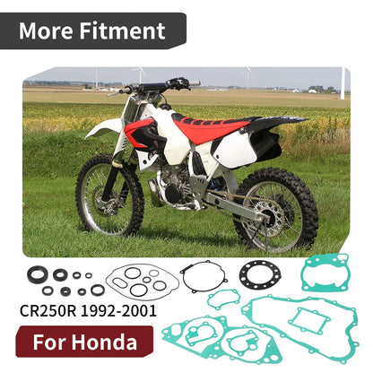 Engine Gasket with Oil Seal for Honda CR250R (1992–2001)