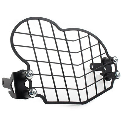 Black Front Headlight Protector Grille Cover for BMW G650GS (2011-2017)