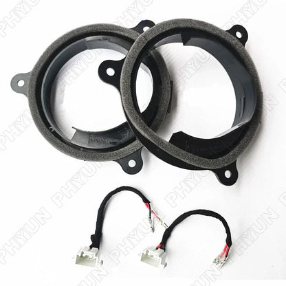 Speaker Pad Adapter Mount w/ Wire Harness for Mazda Axela Atez CX-4 CX-5 CX-7 (2013-2017)