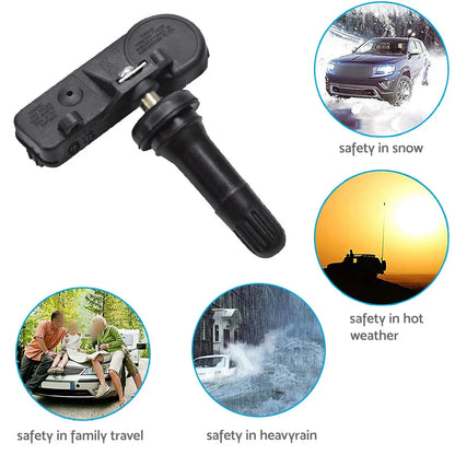 4 x Tyre Pressure Sensors for Jeep Grand Cherokee, Wrangler (2011-2023)