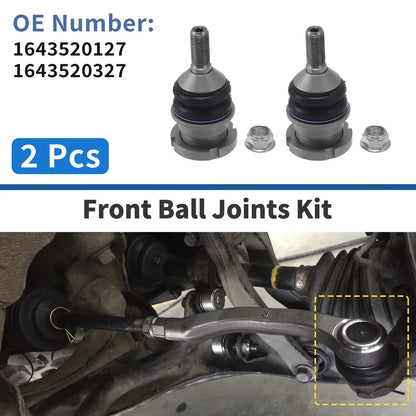 2 x Front Lower Ball Joints for Mercedes-Benz GL-CLASS (2005-2012)