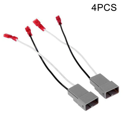 4x Car Speaker Connector Harness Adapter for CRV (1997–2011)
