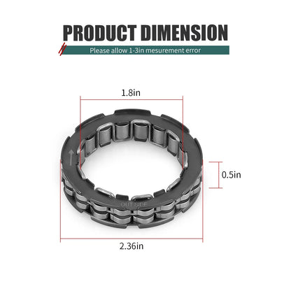 Clutch Hub Bearing for Yamaha Wolverine 700, X2 X4 850