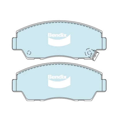 Front Disc Brake Pad Set 4WD for Mazda B2600 UF 2.6L AM G6 (1987-1996) Bendix