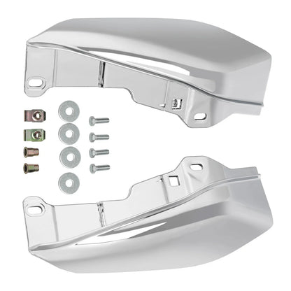 Chrome Mid-Frame Air Deflectors for Harley Touring Road King (2009-2023)