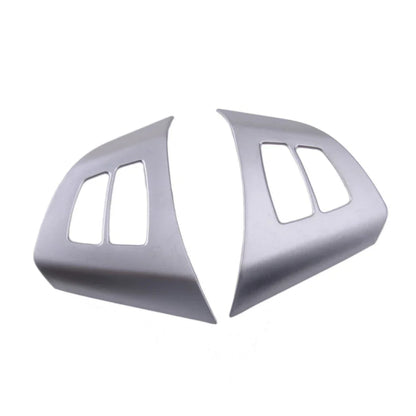 2 x Chrome Steering Wheel Knob Covers for BMW X5 E70 (2008-2013)