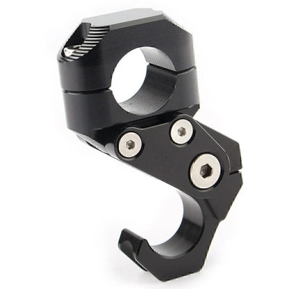 22MM Handlebar Hook Helmet Luggage Bag Hanger for Suzuki Scooter Black