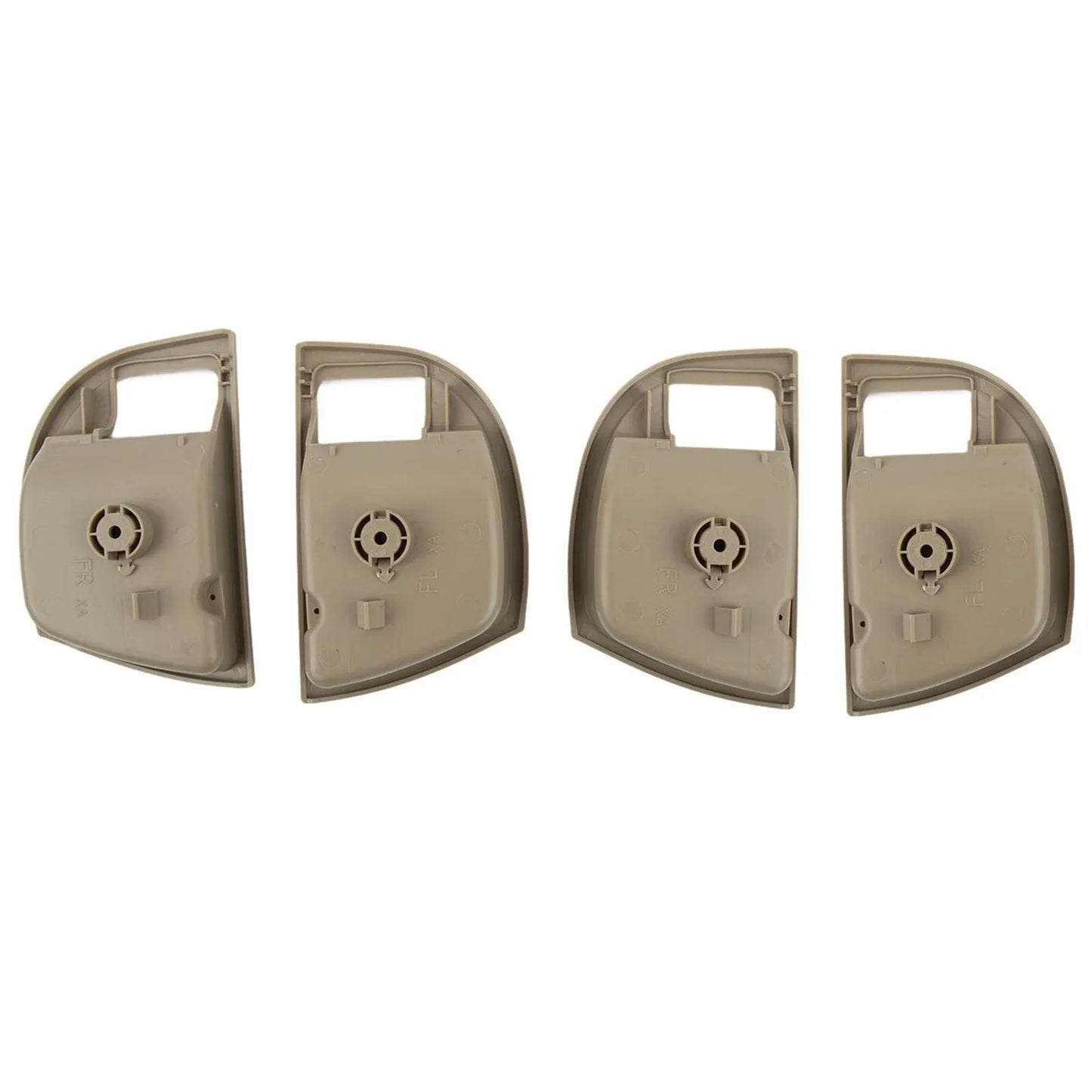 4Pcs Inside Door Handle Trim Cover for Hyundai Santa Fe (2007–2012)