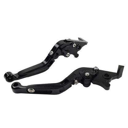 Black Extendable Brake Clutch Levers for Kawasaki Z650 Z900 Ninja (2017-2022)