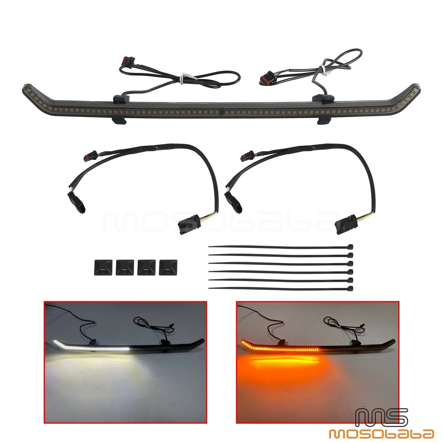 Dual-Color LED Fairing Vent Lights for Road Glide CVO/SE FLTRXSE (2023-2025)