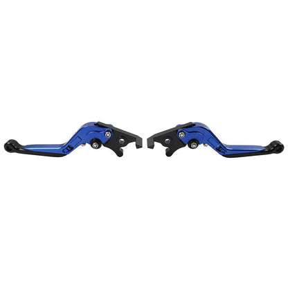 CNC Blue Extendable Brake Clutch Levers for Kawasaki Z900RS ZX6R (2018-2022)