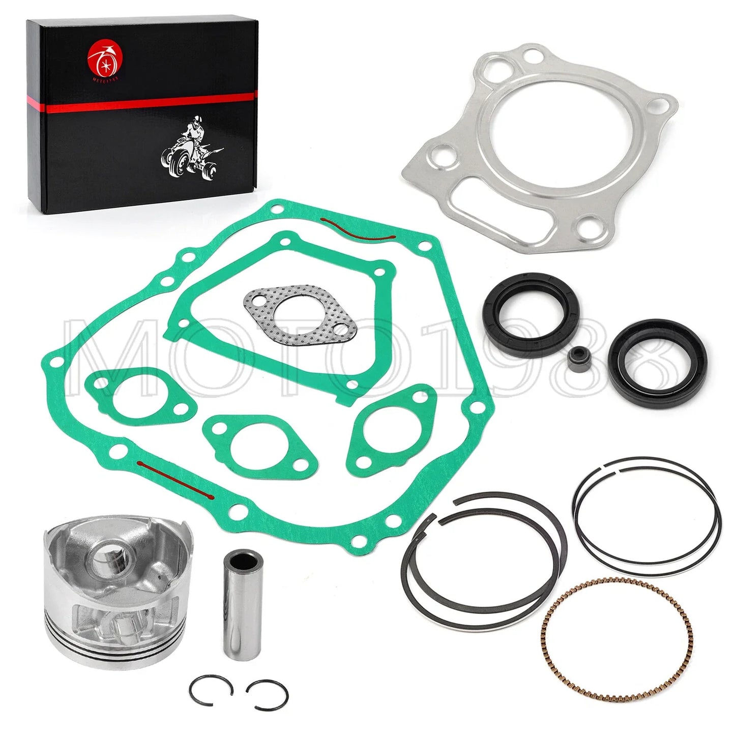 Engine Piston & Ring Gasket Kit for Yamaha Golf Cart G16/G20 (2000–2007)