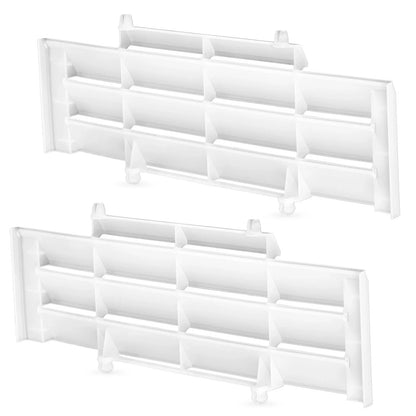 2 x Radiator Grill Guard Lourve Cover for Honda CR500R (1992–2001)