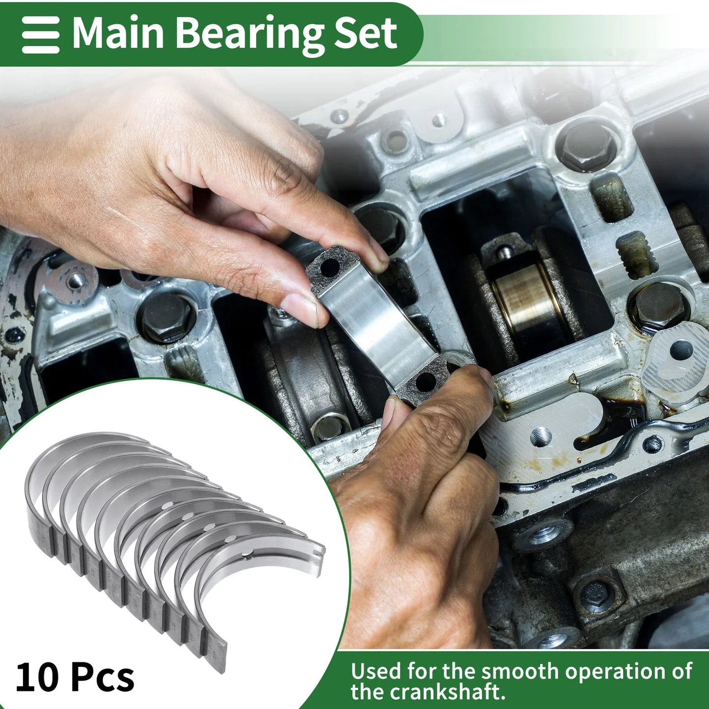 Main Bearing Set for Hyundai Tucson (2014-2015)