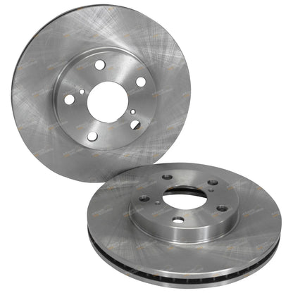 Front Disc Brake Rotors & Pads for Toyota RAV4 (2000–2005)