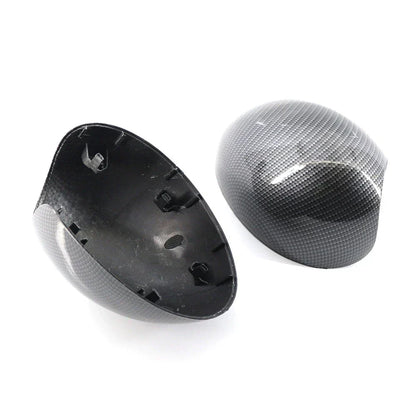 Carbon Fiber Mirror Cover Caps for BMW Mini Cooper R55 R56 R57 (2007-2013)
