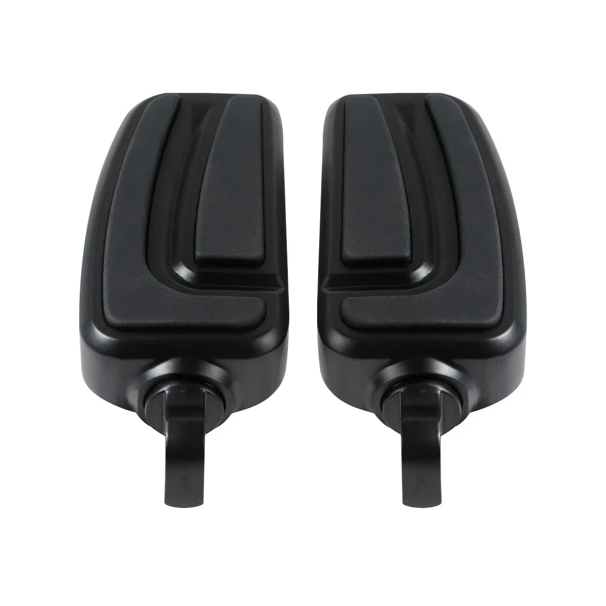 Footpegs for Harley Touring Softail Street Bob Black