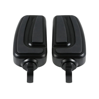 Footpegs for Harley Touring Softail Street Bob Black