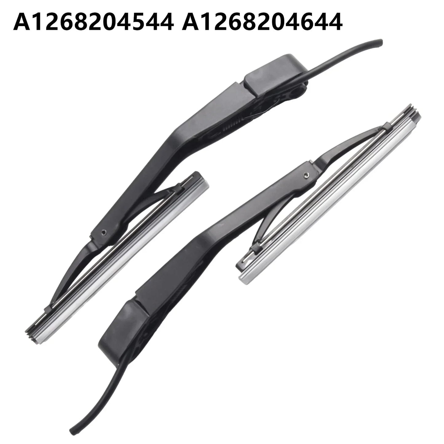 Plastic Headlight Wiper Blades 2 x for Mercedes W126 (1979–1991)
