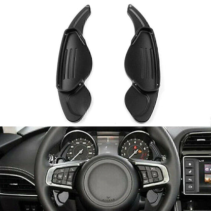 Alloy Steering Wheel Shift Paddle Extensions for Land Rover Jaguar (2010-2023)