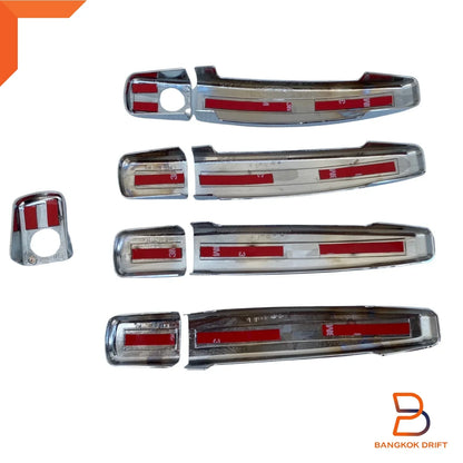 Chrome Door Handle Cover + Keyhole for Holden Colorado RG Ute (2012-2020)