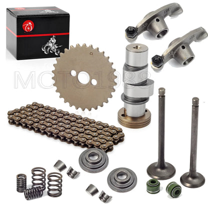 Rocker Arm Cam Sprocket Chain Valves Kit for Honda XR100R/CRF100F (1996–2013)