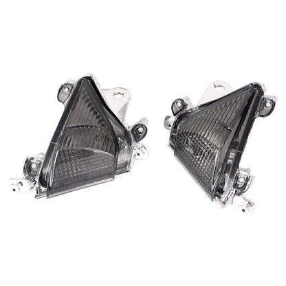 Smoke Front Turn Signal Light Lens Cover for Kawasaki Ninja ZX-10R (2004-2005)