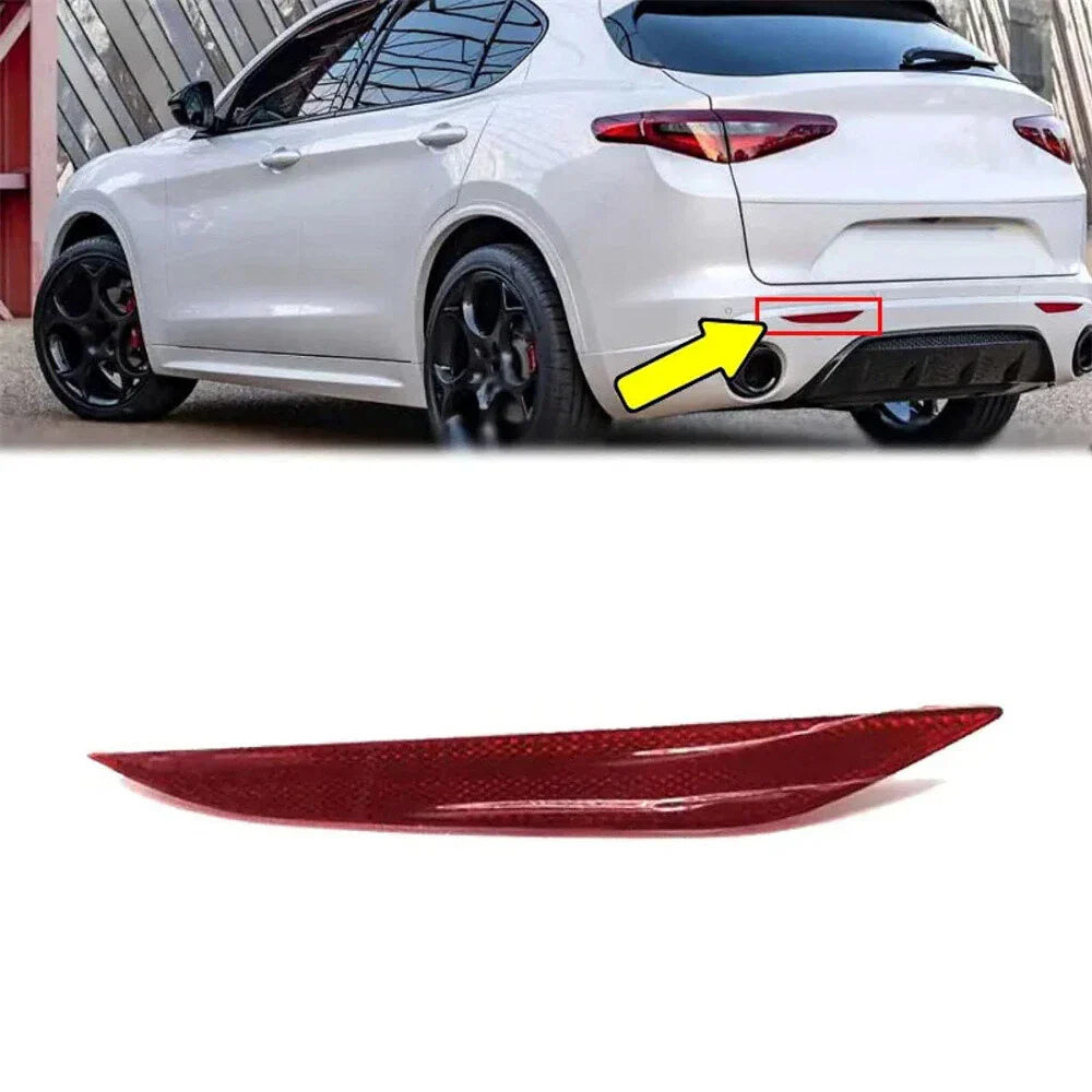 Rear Bumper Reflector Tail Light Lamp Left for Alfa Romeo Stelvio (2017-2022)