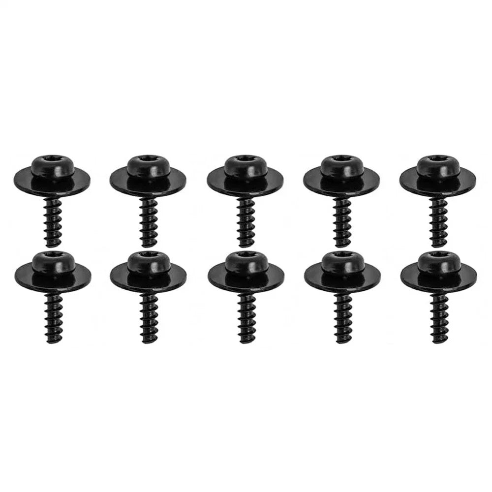 10 x Under Tray Splash Guard Torx Screw + Washer for Ford (Various Years)