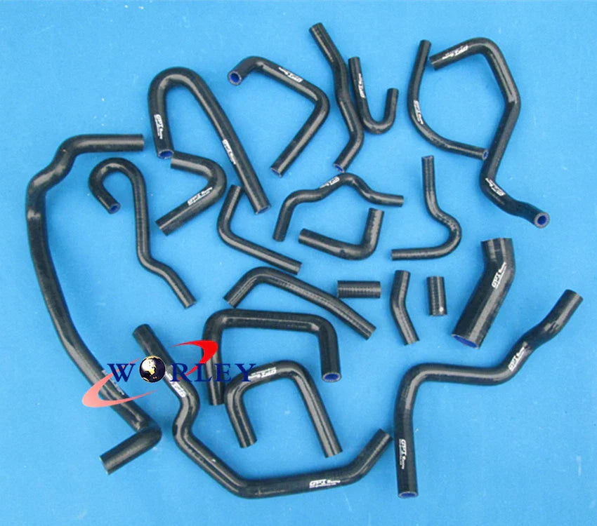 25PCS Silicone Radiator Hoses for Nissan Silvia 180SX 200SX S13 (89-94)