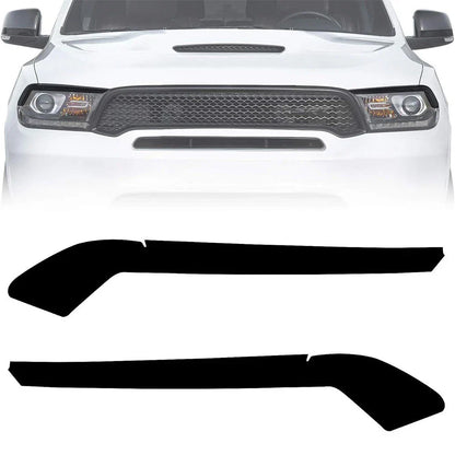 Car Headlight Smoke Vinyl Tint Overlays for Dodge Durango (2014-2021)