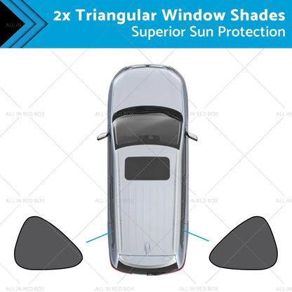 Triangular Window Shades for Mazda CX-5 1st Gen (2012-2017) UVA Protection