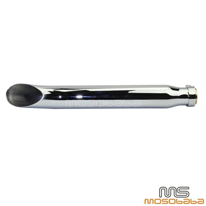 Chrome Muffler Exhaust Pipe Silencer 19" for Harley Road King, Tri Glide