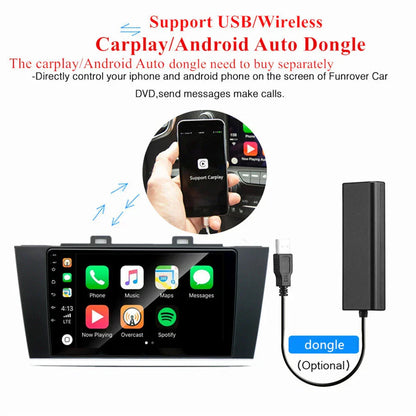 9" Android 12.0 Stereo Radio GPS Nav for 2015-2018 Subaru Legacy Outback