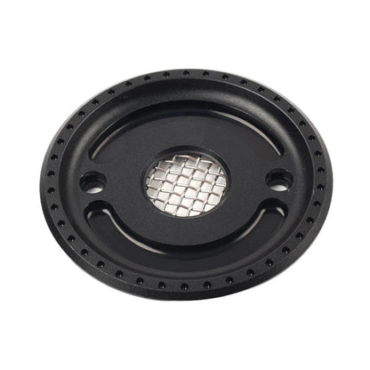 Black Front Pulley Guard Engine Cover for Harley Sportster XL (2004-2023)