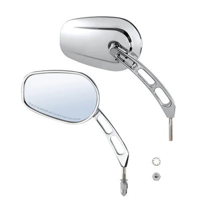 Rear View Mirrors for Harley Touring Road King Sportster XL Softail Dyna