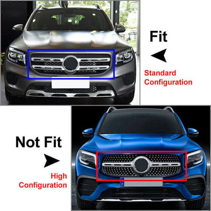Front Bumper Lip Splitter Spoiler for Mercedes Benz GLB X247 (2020-2021)