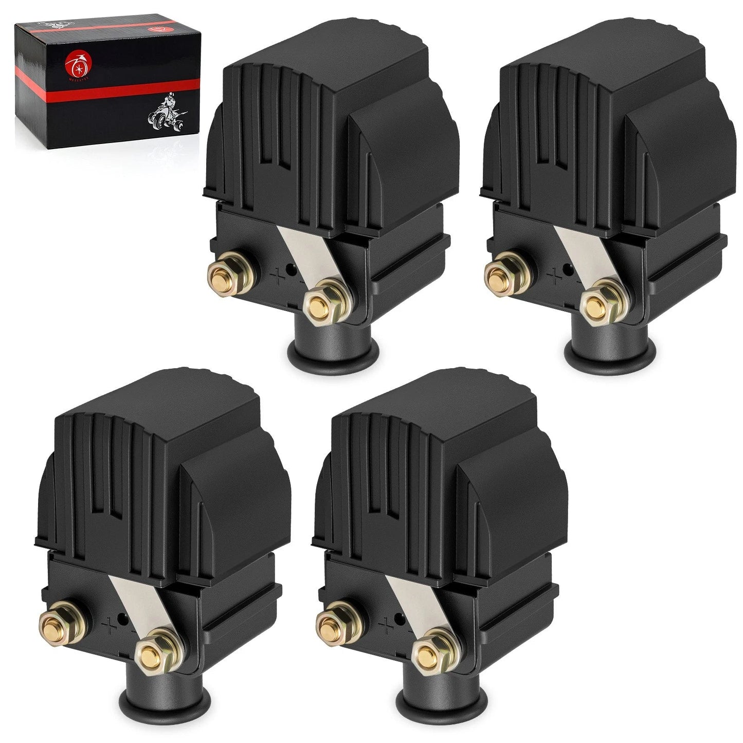 4x Ignition Coils for Mercury Outboard 6HP-25HP (1998–2010)