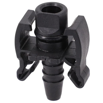 2Pcs Expansion Water Tank Water Hose Straight Connector Accessories for Car