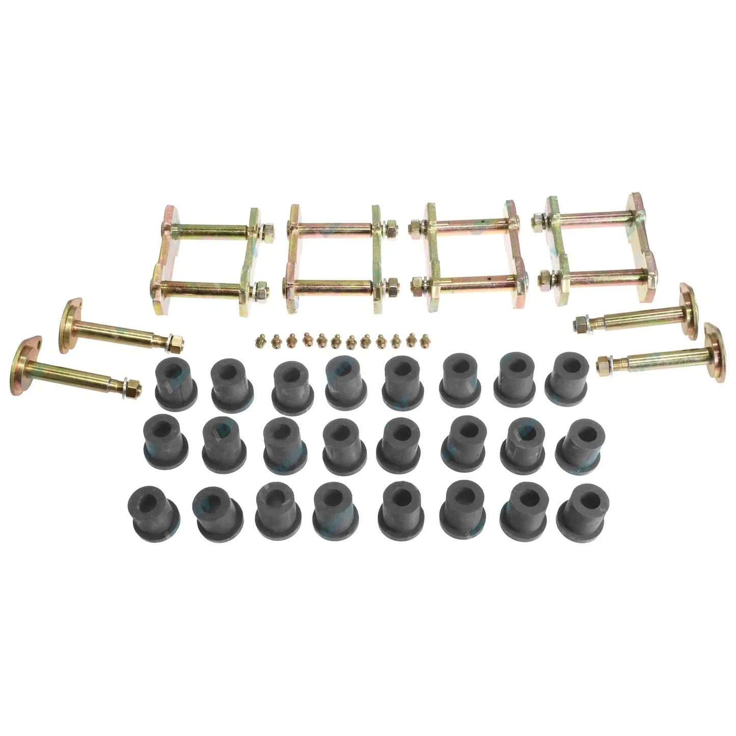 Front & Rear Leaf Spring Shackles & Pins for Landcruiser BJ40 BJ42 FJ40 (1975-1984)
